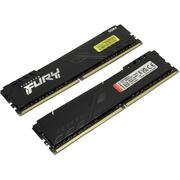 Модуль памяти Kingston FURY Beast DDR4 DIMM 8 Гб PC4-25600 2 шт. (KF432C16BBK2 / 16) Black