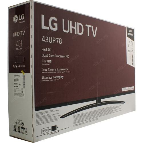 ЖК телевизор 43" LG 43UP78006LC