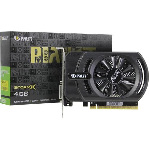 Видеокарта Palit GeForce<sup>®</sup> GTX 1650 StormX 4 Гб GDDR5