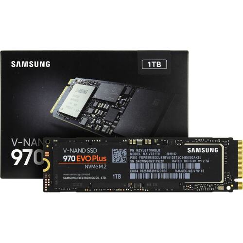 SSD Samsung 970 EVO Plus 1 Тб MZ-V7S1T0BW M.2 PCI-E