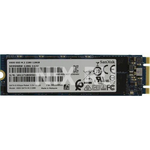 Investigation slot circuit SSD SanDisk X600 128 Гб SD9SN8W-128G-1122 M.2 SATA — купить в городе ЯРОСЛАВЛЬ Investigation slot circuit SSD SanDisk X600 128 Гб SD9SN8W-128G-1122 M.2 SATA — купить в городе ЯРОСЛАВЛЬ