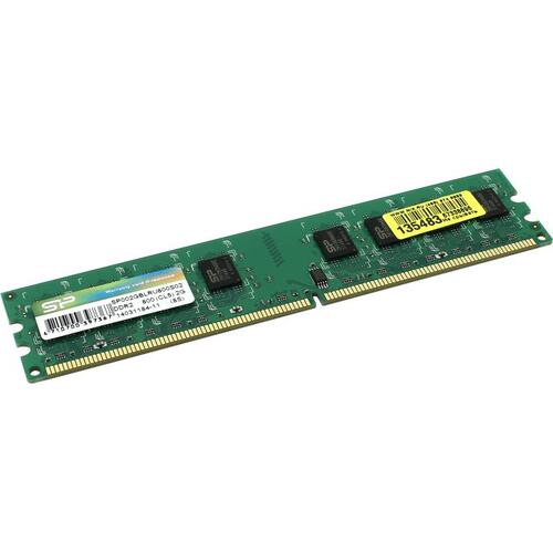 Модуль памяти Silicon Power SP DRAM DDR2 DIMM 2 Гб PC2-6400 1 шт.