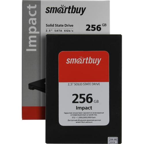 SSD диск SmartBuy Impact 256 Гб SBSSD-256GT-PH12-25S3 SATA