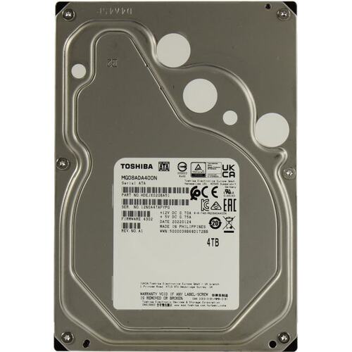 Жесткий диск Toshiba Enterprise Capacity 4 Тб MG08ADA400N SATA