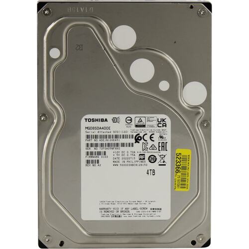 Жесткий диск Toshiba MG08-D Series 4 Тб MG08SDA400E SAS