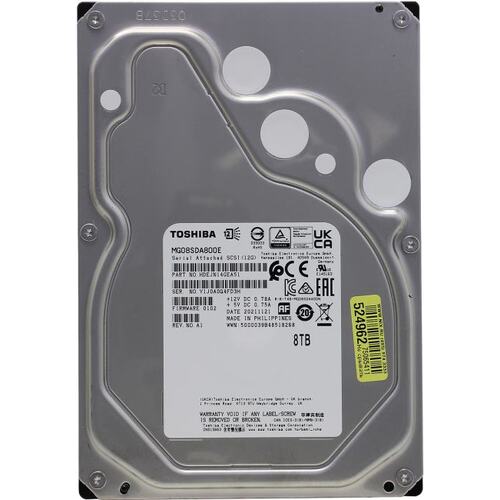 Жесткий диск Toshiba MG08-D 8 Тб MG08SDA800E SAS