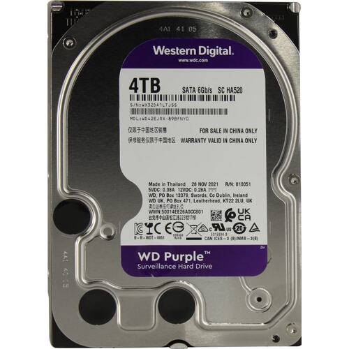 Жесткий диск Western Digital Purple 4 Тб WD42EJRX SATA