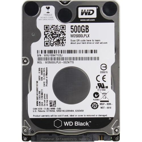 Жесткий диск Western Digital Black 500 Гб WD5000LPLX SATA