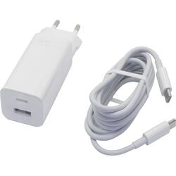 Xiaomi <BHR5515GL White></p><p> Зарядное устройство USB (Вх. AC100-240V, Вых.DC5/9/12/15/20V,65W,USB,USB-C)