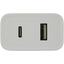 USB-зарядка Xiaomi Mi 33W Wall Charger (Type-A + Type-C) BHR4996GL, вид спереди