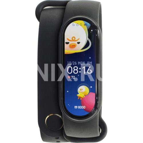 Умные часы и фитнес-браслет Xiaomi Mi Band 6 NFC BHR4954GL Black Черный