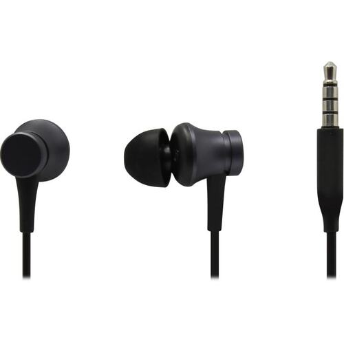 Наушники с микрофоном (гарнитура) Xiaomi Mi In-Ear Headphones Basic Matte Black Black