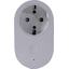 Xiaomi Mi Smart Plug WiFi Умная розетка, вид спереди