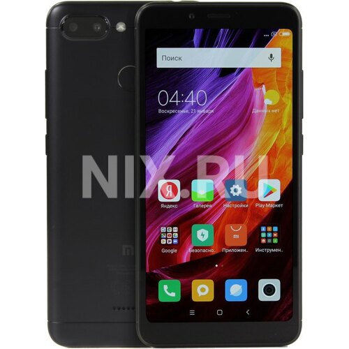 Смартфон Xiaomi Redmi 6 Black 32 Гб