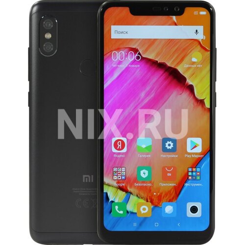 Смартфон Xiaomi Redmi Note 6 Pro Black 64 Гб