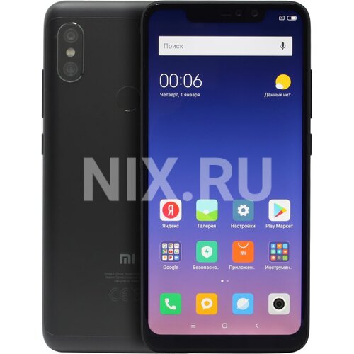 Смартфон Xiaomi Redmi Note 6 Pro Black 32 Гб