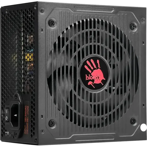 BD-PS750G-M Блок питания Bloody ATX 750W BD-PS750G 80+ gold (20+4pin) APFC 120mm fan 6xSATA Cab Manag RTL
