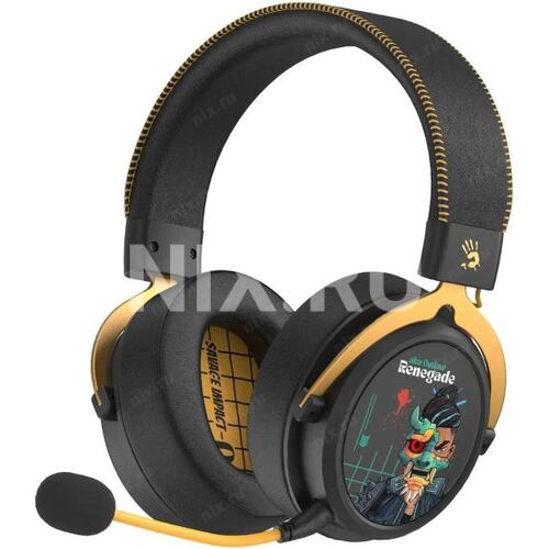 Наушники с микрофоном A4Tech Bloody MR595 Renegade Black