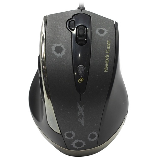 Проводная Мышь A4Tech V-Track Gaming F3 (X7) (USB 2.0, 7btn, 3000 dpi)