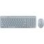 Комплект клавиатура + мышь A4Tech FSTyler FG3300 Air 2 Blue, вид сверху