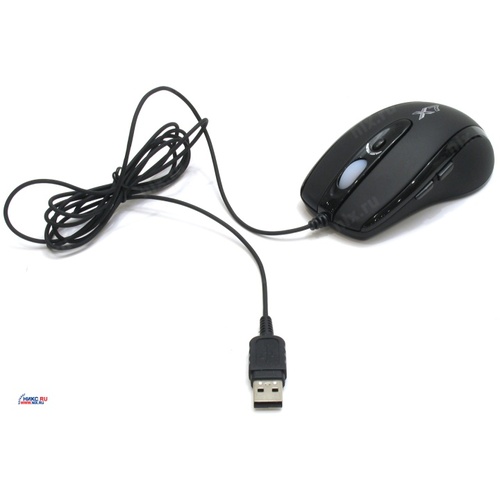 Проводная Мышь A4Tech Game 4-Speed X-710 (USB 1.1, 6btn, 1000 dpi)