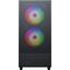 AH-TC6GA-0000 Корпус ACD Citadel 106 ATX, Black, USB3.0*1, USB*2+HD audio ,1*12cm ARGB rear+2*14cm ARGB front ,TG, вид спереди