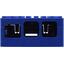 ACD Blue ABS Plastic Building Block Case for Raspberry Pi 3 RA184,  