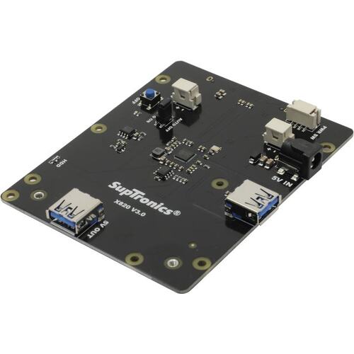 ACD Raspberry Pi X820 2.5 Inch SSD Disk Expantion Board Supports USB 3.0 Storage RA292 v3.0