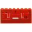 ACD Red ABS Plastic Building Block Case for Raspberry Pi 3 RA183,  