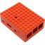 ACD Red ABS Plastic Building Block Case for Raspberry Pi 3 RA183,  