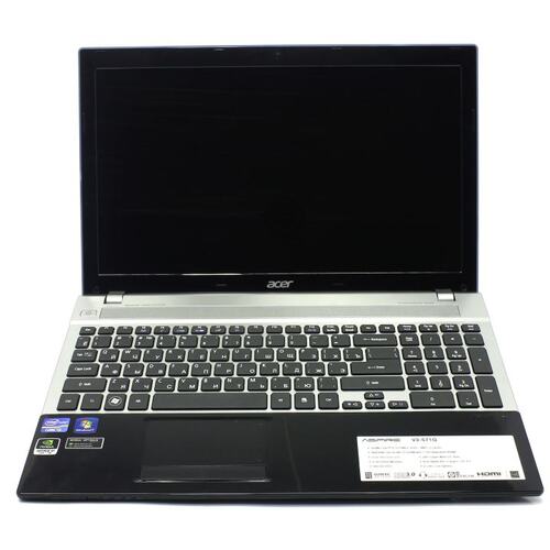 Ноутбук Acer Aspire V3 571G-32374G50Makk (Intel Core i3 2370M, 4 ГБ, 500 Гб HDD, GeForce<sup>®</sup> GT 630M (128 бит), WiFi, Bluetooth, Win7HP, 15")