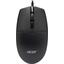 Проводная Мышь Acer Optical Mouse OMW126 (USB, 3btn, 1000 dpi), вид сверху