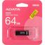 Флешка ADATA UR340 AROY-UR340-64GBK USB 64 ГБ, вид упаковки