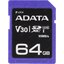   ADATA Premier Pro ASDX64GUI3V30S-R SDXC V30, UHS-I Class 3 (U3), Class 10 64 ,  