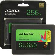 SSD ADATA Ultimate SU650 <ASU650SS-256GT-R> (256 , 2.5", SATA, 3D TLC (Triple Level Cell))