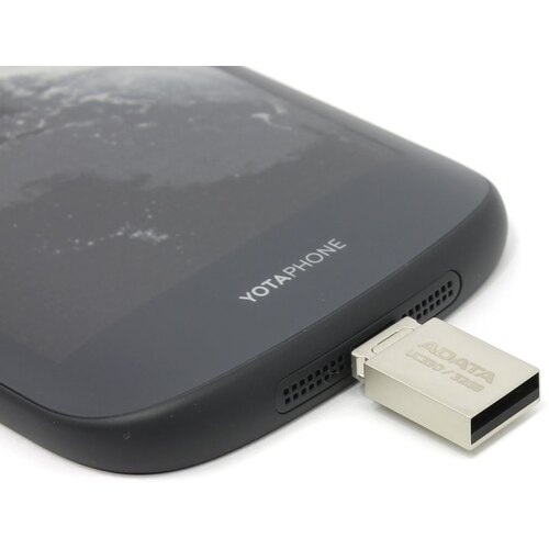 Флешка ADATA Choice UC330 AUC330-32G-RBK USB/USB microB OTG 32 ГБ