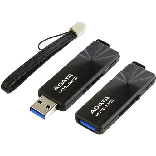 Флешка ADATA Elite UE700 AUE700-64G-CBK USB 64 ГБ