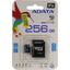   ADATA Premier AUSDX256GUICL10A1-RA1 microSDXC A1, V10, UHS-I Class 1 (U1), Class 10 256  +microSD->SD ,  