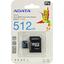   ADATA Premier AUSDX512GUICL10A1-RA1 microSDXC A1, V10, UHS-I Class 1 (U1), Class 10 512  +microSD->SD ,  