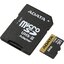Карта памяти ADATA Premier ONE AUSDX64GUII3CL10-CA1 microSDXC V90, UHS-II Class 3 (U3), Class 10 64 ГБ +microSD->SD адаптер, вид основной