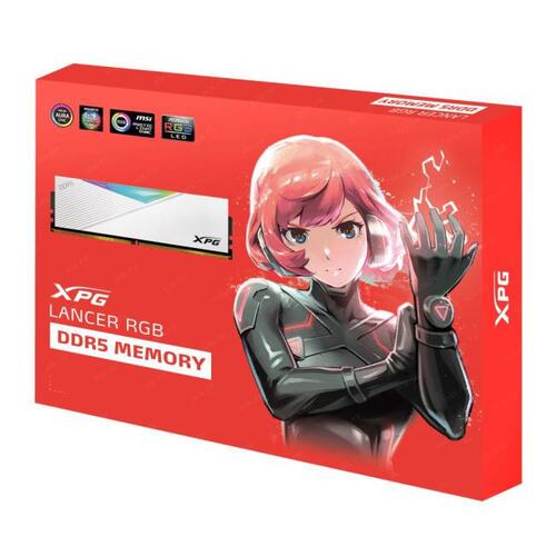 Модуль памяти ADATA XPG Lancer RGB <AX5U5600C3632G-DCLARWH> DDR5 2x 32 Гб <PC5-48000>