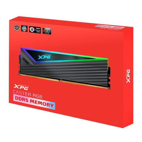 Модуль памяти ADATA XPG Caster <AX5U6000C4016G-DCCAGY> DDR5 ECC 2x 16 Гб <PC5-48000>