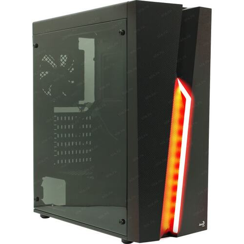 Корпус Miditower AeroCool PGS (Performing Game System) V BOLT ATX без БП с окном