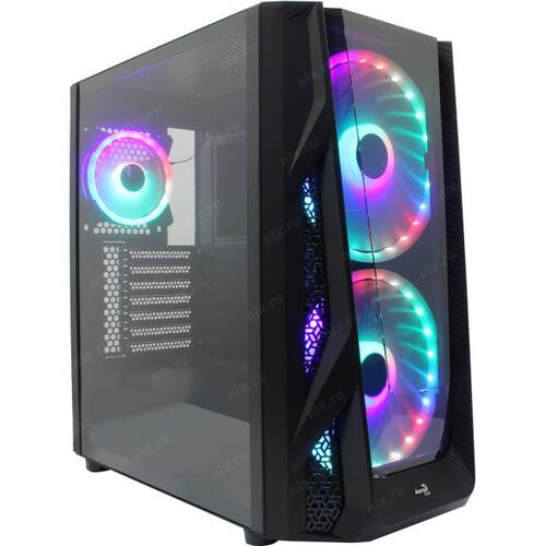 Корпус Miditower AeroCool NightHawk Duo E-ATX без БП с окном