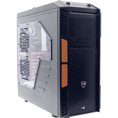 Корпус Miditower AeroCool Xpredator X3 Evil Black Edition ATX без БП с окном
