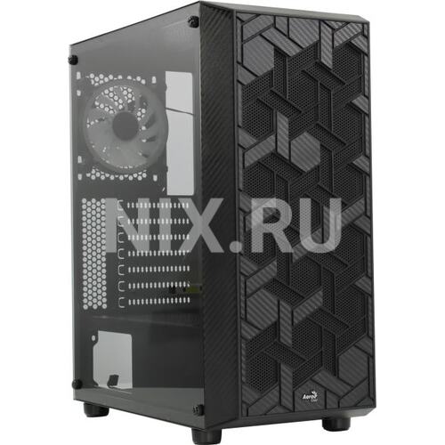 Корпус Miditower AeroCool Hive FRGB ATX без БП с окном