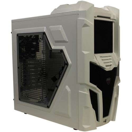 Корпус Miditower AeroCool Mechatron Mechatron White Edition ATX без БП с окном