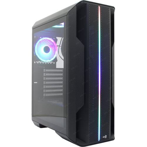 Корпус Miditower AeroCool Splinter Duo-G-BK-V1 ATX без БП с окном