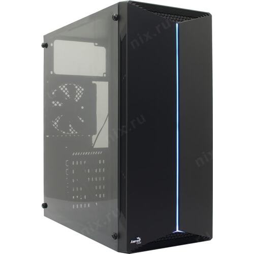 Корпус Miditower AeroCool Split ATX без БП с окном