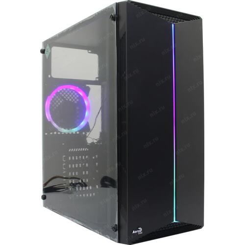 Корпус Miditower AeroCool Split ATX без БП с окном